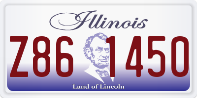 IL license plate Z861450