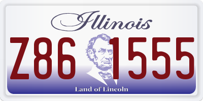 IL license plate Z861555