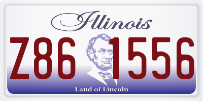 IL license plate Z861556