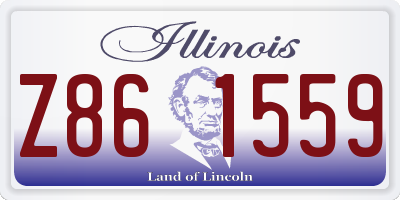 IL license plate Z861559