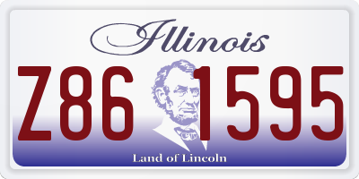 IL license plate Z861595