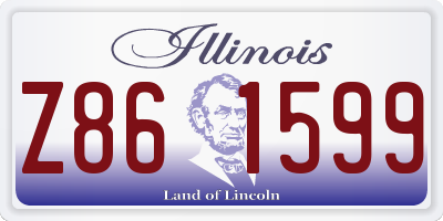 IL license plate Z861599