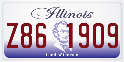 IL license plate Z861909