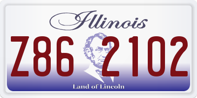IL license plate Z862102