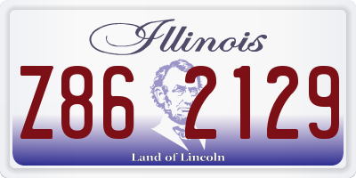 IL license plate Z862129