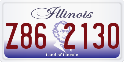 IL license plate Z862130