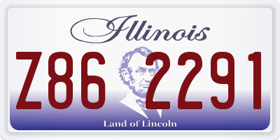IL license plate Z862291