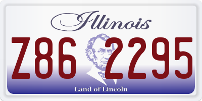 IL license plate Z862295