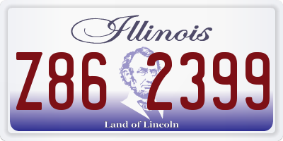 IL license plate Z862399