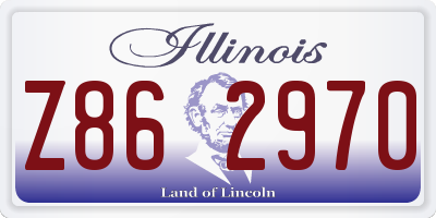 IL license plate Z862970