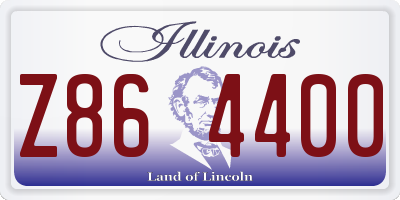 IL license plate Z864400