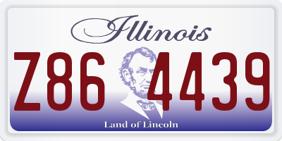 IL license plate Z864439