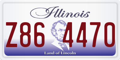IL license plate Z864470