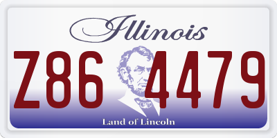 IL license plate Z864479