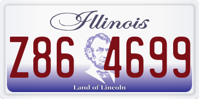 IL license plate Z864699