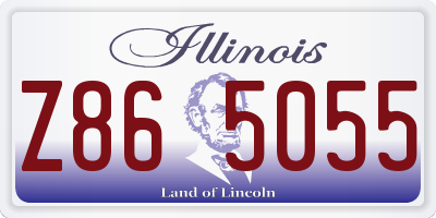 IL license plate Z865055