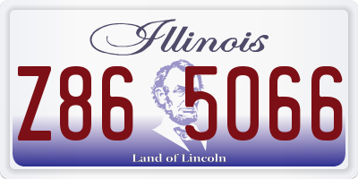 IL license plate Z865066