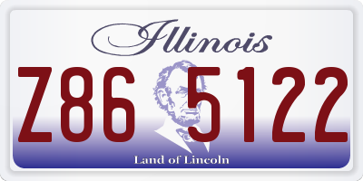 IL license plate Z865122