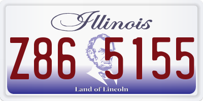 IL license plate Z865155