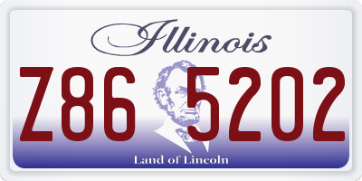 IL license plate Z865202