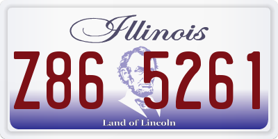 IL license plate Z865261
