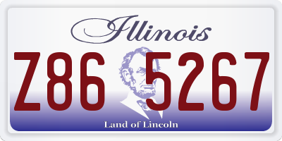 IL license plate Z865267
