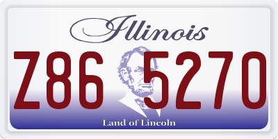 IL license plate Z865270