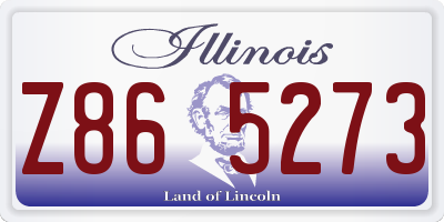 IL license plate Z865273