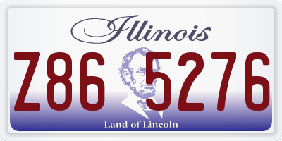 IL license plate Z865276