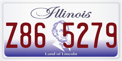 IL license plate Z865279