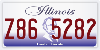 IL license plate Z865282