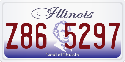IL license plate Z865297