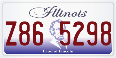 IL license plate Z865298