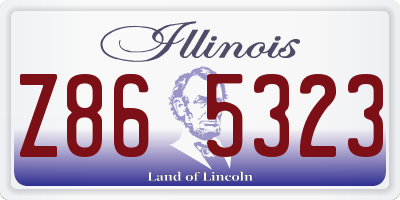 IL license plate Z865323