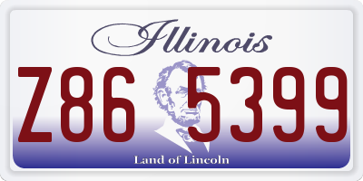 IL license plate Z865399