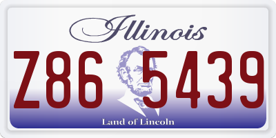 IL license plate Z865439