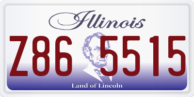 IL license plate Z865515