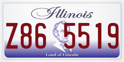 IL license plate Z865519