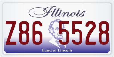 IL license plate Z865528