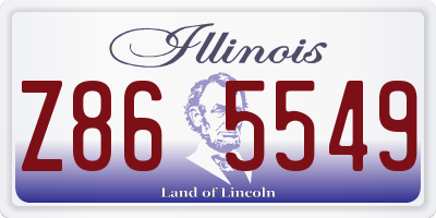 IL license plate Z865549