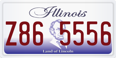 IL license plate Z865556