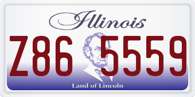 IL license plate Z865559