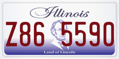 IL license plate Z865590