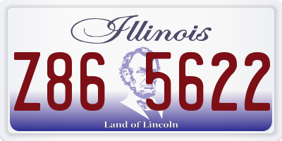 IL license plate Z865622