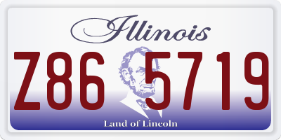 IL license plate Z865719