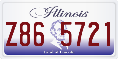 IL license plate Z865721