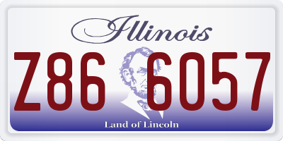 IL license plate Z866057