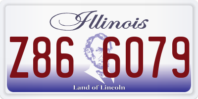 IL license plate Z866079