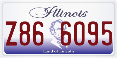 IL license plate Z866095