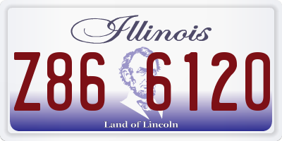 IL license plate Z866120